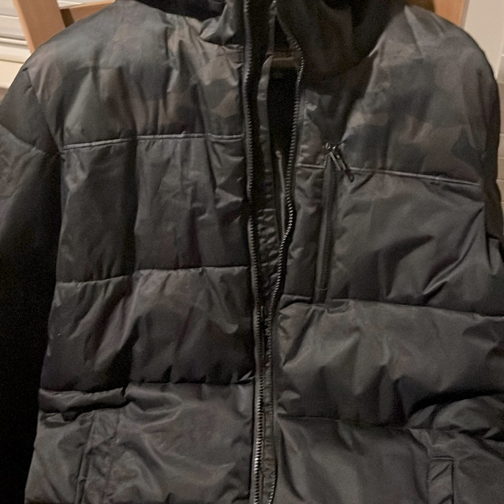 Used Puffer Jacket!  Camouflage print!